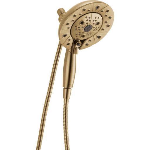 [DEL-58480-CZ-PK] Delta 58480-CZ-PK H2O In2Ition HSSH 1.75 GPM 5-Setting Champagne Bronze