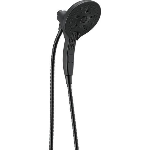 [DEL-58620-BL-PK] Delta 58620-BL-PK In2ition H2Okinetic 5-Setting Two-in-One Shower Matte Black