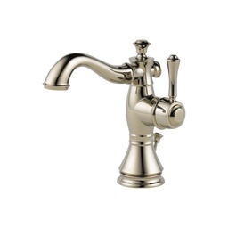 [DEL-597LF-PNMPU] Delta 597LF Cassidy Single Handle Bathroom Faucet Polished Nickel