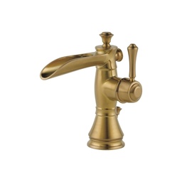 [DEL-598LF-CZMPU] Delta 598LF Cassidy Single Handle Channel Bathroom Faucet Champagne Bronze