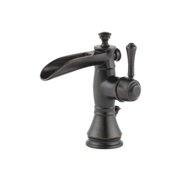 [DEL-598LF-RBMPU] Delta 598LF Cassidy Single Handle Channel Bathroom Faucet Venetian Bronze