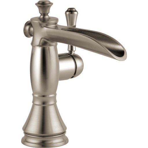 [DEL-598LF-SSMPU] Delta 598LF Cassidy Single Handle Channel Bathroom Faucet Stainless