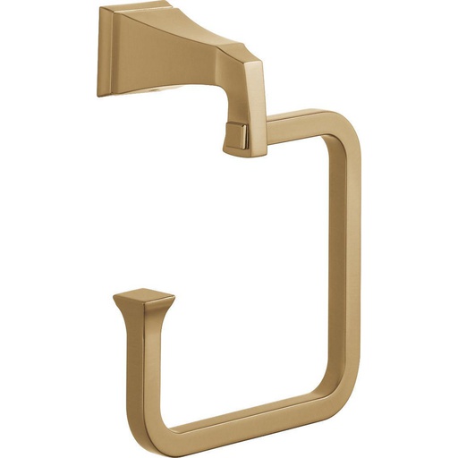 [DEL-75146-CZ] Delta 75146-CZ Dryden Towel Ring Champagne Bronze
