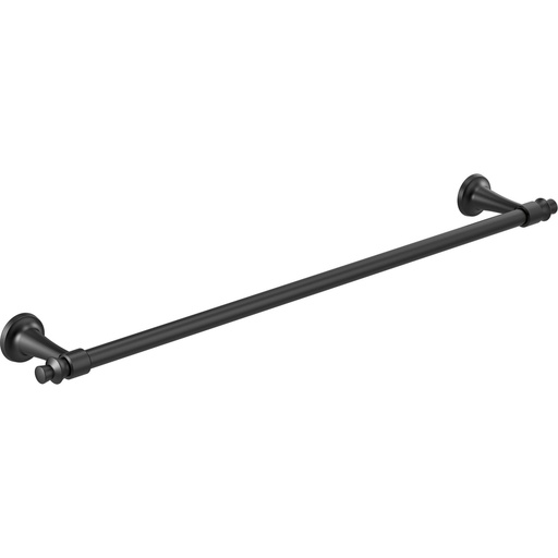 [DEL-75624-BL] Delta 75624-BL Dorval Towel Bar 24" Matte Black