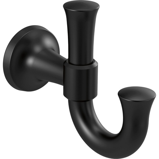 [DEL-75635-BL] Delta 75635-BL Dorval Robe Hook Matte Black