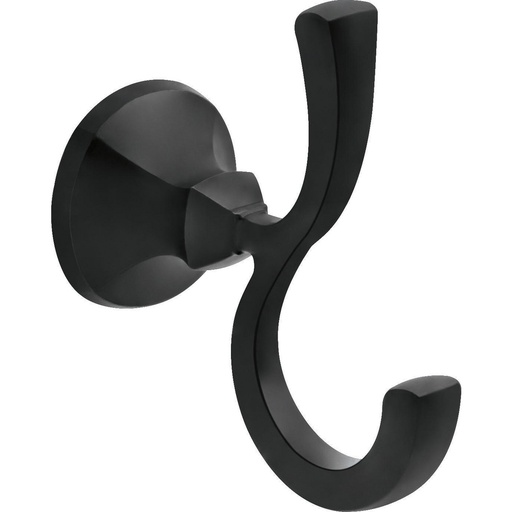[DEL-76435-BL] Delta 76435-BL Ashlyn Robe Hook Matte Black