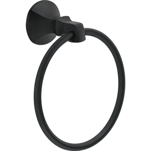 [DEL-76446-BL] Delta 76446-BL Ashlyn Towel Ring Matte Black