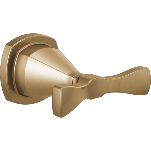 [DEL-77638-CZ] Delta 77638-CZ Stryke Double Robe Hook Champagne Bronze