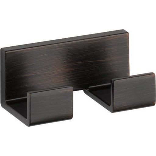 [DEL-77736-RB] Delta 77736-RB Vero Double Robe Hook Venetian Bronze