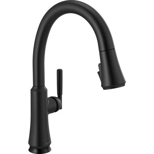 [DEL-9179T-BL-DST] Delta 9179T-BL-DST Coranto Single Handle Pull-Down Touch And Shieldspray Matte Black