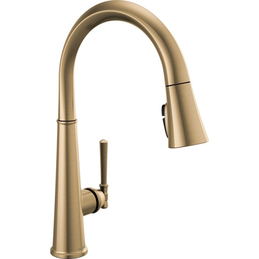 [DEL-9182-CZ-PR-DST] Delta 9182-CZ-PR-DST Emmeline Shieldspray Pull-Down Kitchen Faucet Champagne Bronze