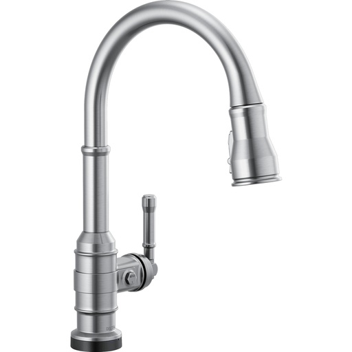 [DEL-9190T-AR-DST] Delta 9190T-AR-DST Broderick Pull-Down Kitchen Faucet Touch2O Stainless