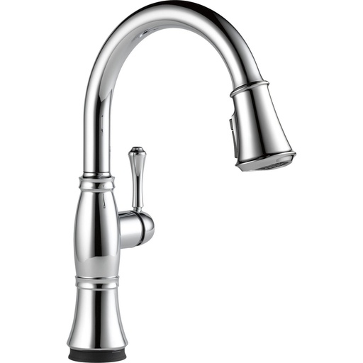 [DEL-9197T-PR-DST] Delta 9197T-PR-DST Cassidy Single Handle Pulldown Kitchen with Touch2O Chrome