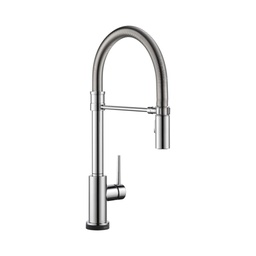 [DEL-9659T-DST] Delta 9659T Trinsic Pro Single Handle Pull Down Kitchen Faucet With Touch2O Chrome