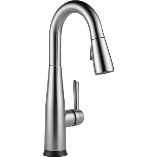 [DEL-9913T-AR-DST] Delta 9913T-AR-DST Essa Single Handle Pull-Down Bar Prep Faucet Touch2O Stainless