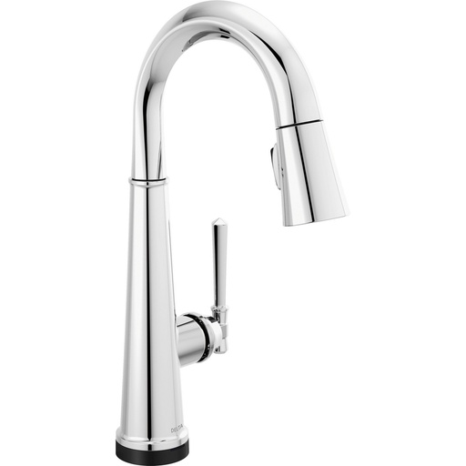 [DEL-9982T-PR-DST] Delta 9982T-PR-DST Emmeline Touch2O Pull-Down Bar Prep Faucet Chrome