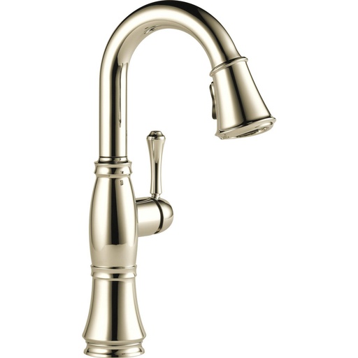 [DEL-9997-PN-PR-DST] Delta 9997-PN-PR-DST Cassidy Pull-Down Bar Prep Faucet Polished Nickel