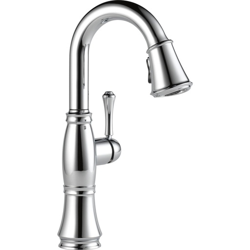 [DEL-9997-PR-DST] Delta 9997-PR-DST Cassidy Pull-Down Bar Prep Faucet Chrome