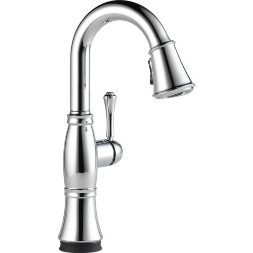 [DEL-9997T-PR-DST] Delta 9997T-PR-DST Cassidy Touch2O Pull-Down Bar Prep Faucet Chrome