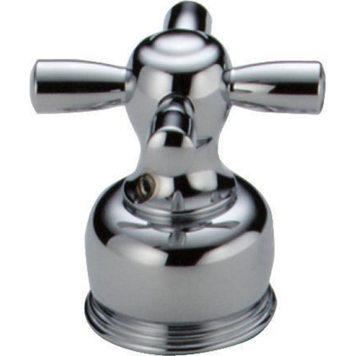 [DEL-H26] Delta H26 Two Metal Cross Handle Kit Chrome