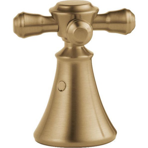 [DEL-H295CZ] Delta H295CZ Cassidy Cross Bath Faucet Bidet Handle Kit Champagne Bronze