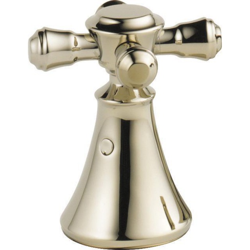 [DEL-H295PN] Delta H295PN Cassidy Cross Bath Faucet Bidet Handle Polished Nickel