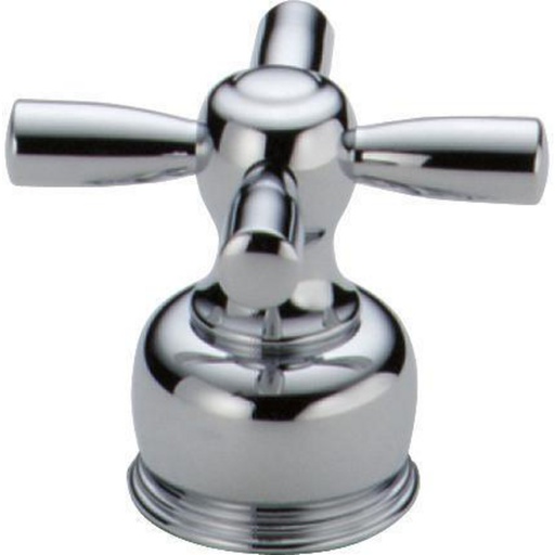 [DEL-H36] Delta H36 Single Metal Cross Handle Kit Chrome