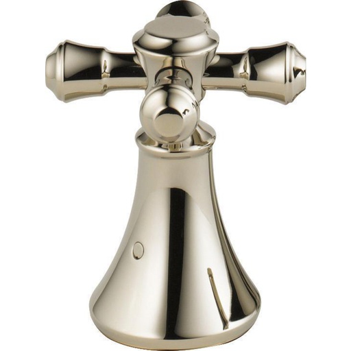 [DEL-H695PN] Delta H695PN Cassidy Cross Bath Roman Tub Handles Polished Nickel