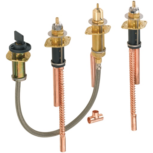 [DEL-R4707] Delta R4707 Traditional Roman Tub with Handshower Rough-In Kit