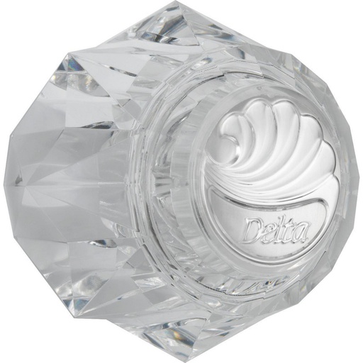 [DEL-RP17451] Delta RP17451 Single Clear Knob Handle Kit with Button