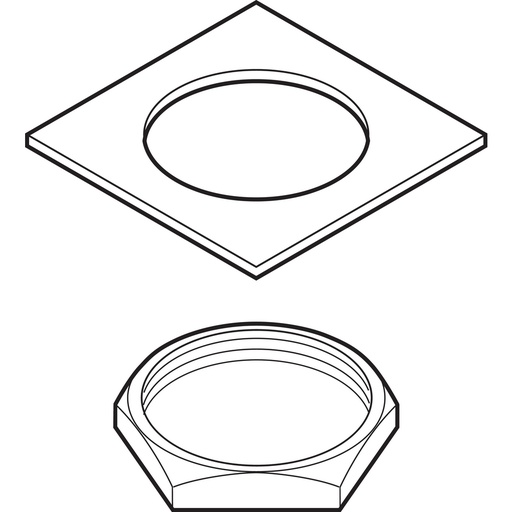 [DEL-RP6087] Delta RP6087 Spout Nut and Washer
