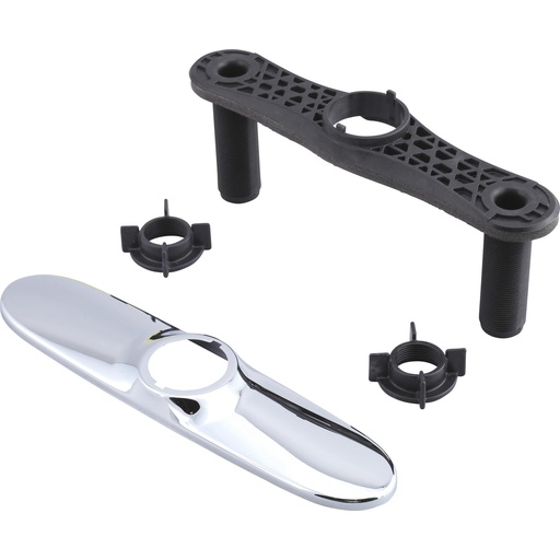 [DEL-RP70714] Delta RP70714 Essa Escutcheon With Baseplate And Nuts Chrome
