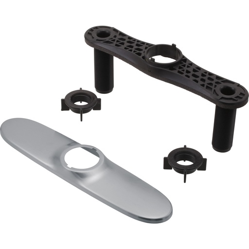 [DEL-RP70714AR] Delta RP70714AR Essa Escutcheon With Baseplate And Nuts Arctic Stainless