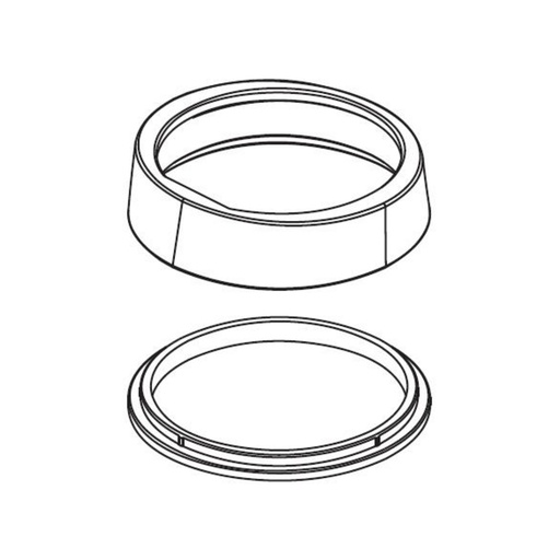[DEL-RP72799] Delta RP72799 Soline Base Ring and Gasket Chrome
