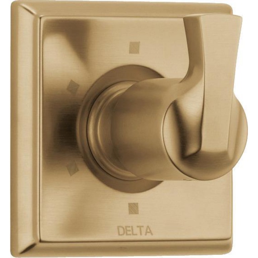 [DEL-T11951-CZ] Delta T11951 Dryden 6 Setting 3 Port Diverter Trim Champagne Bronze