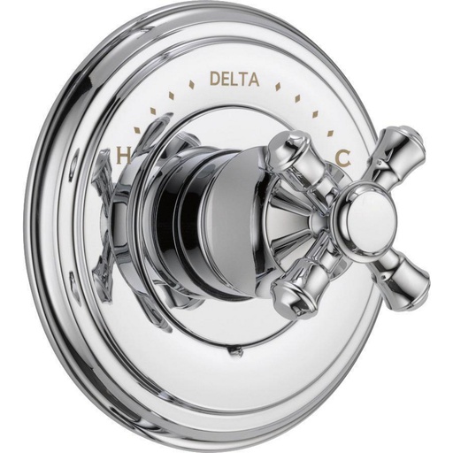 [DEL-T14097-LHP] Delta T14097 Cassidy Monitor 14 Series Valve Only Trim Less Handle Chrome