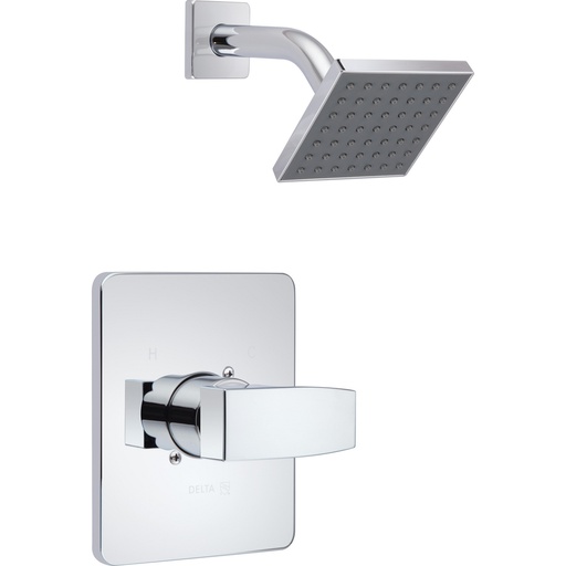 [DEL-T14267-PP] Delta T14267-PP Modern Angular Shower Only Trim Chrome