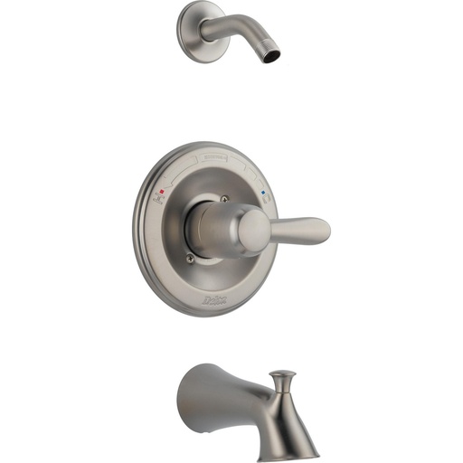 [DEL-T14438-SSLHD] Delta T14438-SSLHD Lahara 14 Series Tub And Shower Trim Stainless