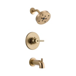 [DEL-T14459-CZ] Delta T14459 Trinsic Monitor 14 Series H2Okinetic Tub And Shower Trim Champagne Bronze