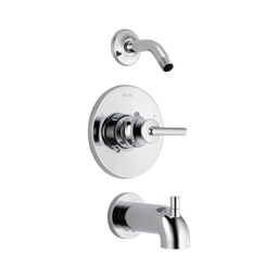 [DEL-T14459-LHD] Delta T14459 Trinsic Monitor 14 Series H2Okinetic Tub And Shower Trim Less Head Chrome