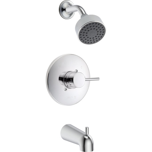 [DEL-T14459-PP] Delta T14459-PP Modern Monitor 14 Series Tub and Shower Trim Chrome