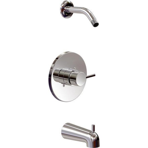 [DEL-T14459-PP-LHD] Delta T14459-PP-LHD Trinsic Tub Shower Trim Less Head Chrome