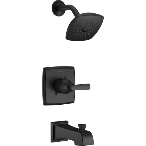 [DEL-T14464-BL] Delta T14464-BL Ashlyn Tub Shower Trim Matte Black