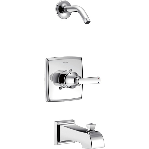 [DEL-T14464-LHD] Delta T14464-LHD Ashlyn Tub Shower Trim Less Showerhead Chrome