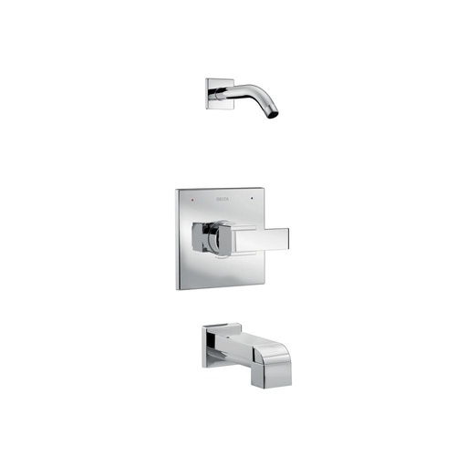 [DEL-T14467-LHD] Delta T14467 Ara 14 Series Mc Tub Shower Trim Less Head Chrome