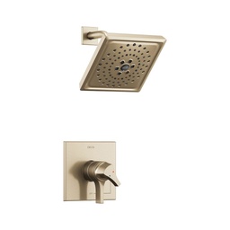 [DEL-T17274-CZ] Delta T17274 Zura 17 Series Multi Choice H2Okinetic Shower Only Trim Champagne Bronze