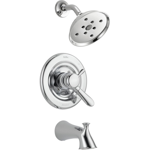 [DEL-T17438-H2O] Delta T17438-H2O Lahara Monitor 17 Series Tub And Shower Trim Chrome