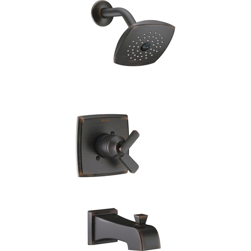 [DEL-T17464-RB] Delta T17464-RB Ashlyn Monitor 17 Series Tub And Shower Trim Venetian Bronze