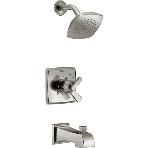 [DEL-T17464-SS] Delta T17464-SS Ashlyn Monitor 17 Series Tub And Shower Trim Stainless