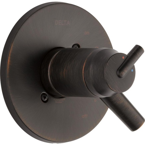 [DEL-T17T059-RB] Delta T17T059 Trinsic Thermostatic Valve Only Trim Venetian Bronze
